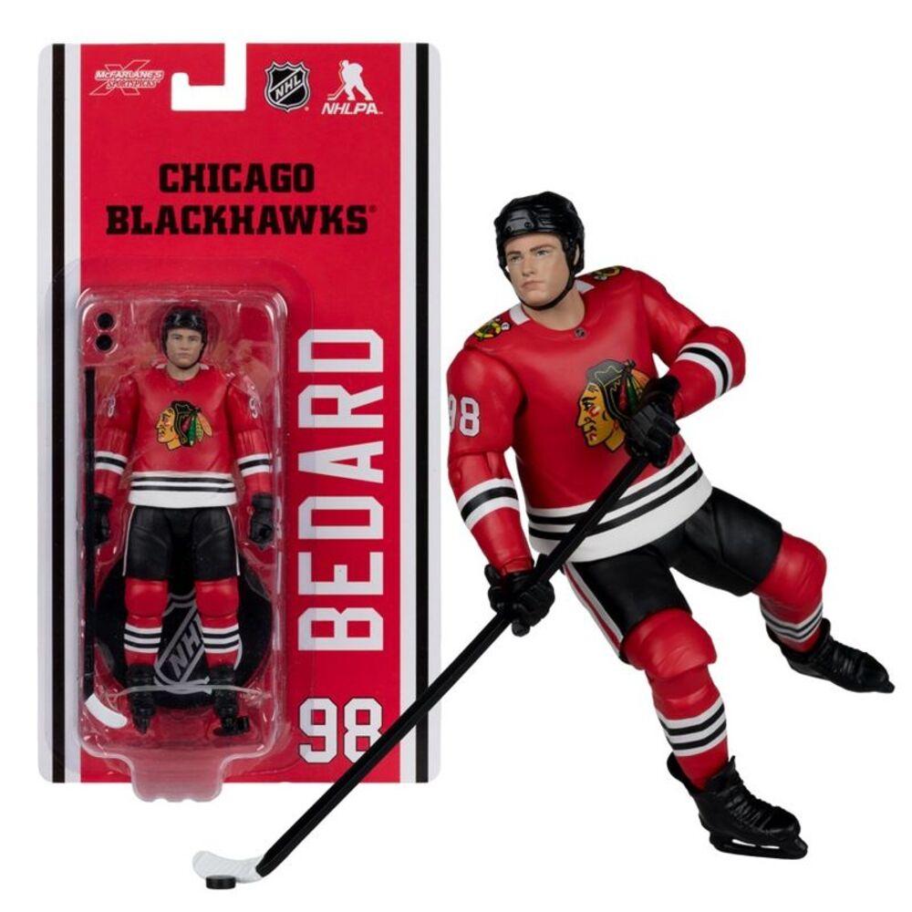 Connor Bedard (Chicago Blackhawks) McFarlane NHL 6" Articulated Figure